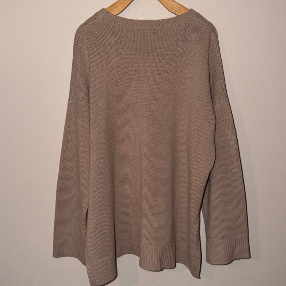 Jenni Kayne Boyfriend Cashmere Sweater Size L - Picture 4 of 5